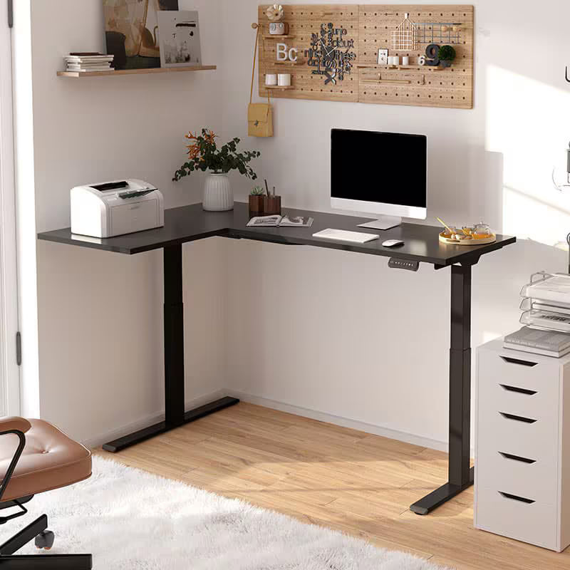 Neva X FlexiSpot L shape Standing Desk