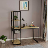 Neva Spot Desk With Moduler Rack+drawer