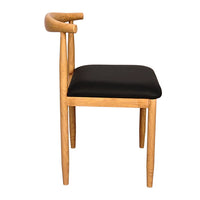 Wooden Grain Metal Chair