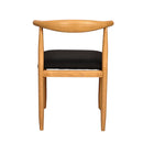 Wooden Grain Metal Chair