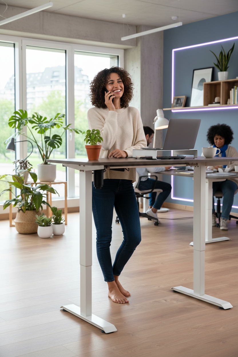 Neva Standing Desk (Single Motor)