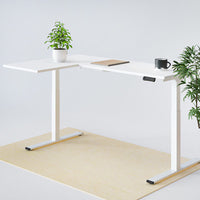 Neva X FlexiSpot L shape Standing Desk