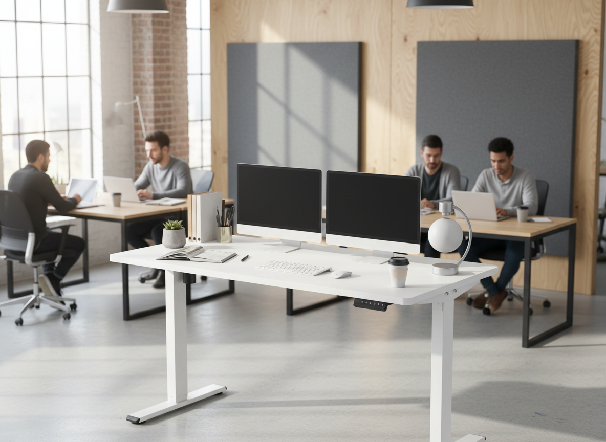 Neva X FlexiSpot Standing Desk ( Single Motor )