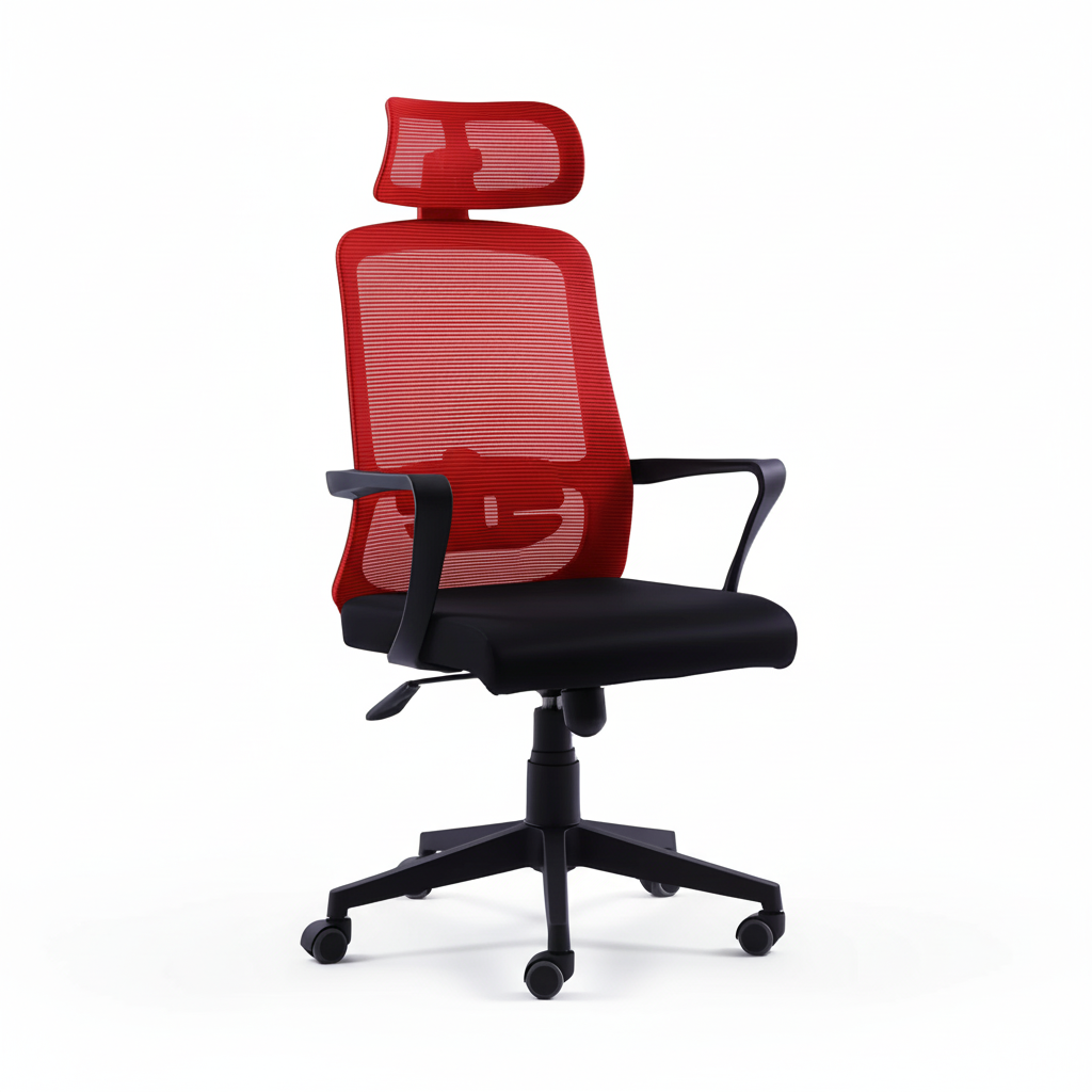 Red / Adjustable headrest