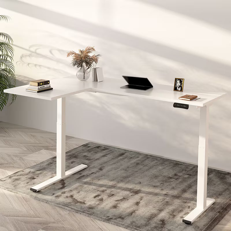 Neva X FlexiSpot L shape Standing Desk